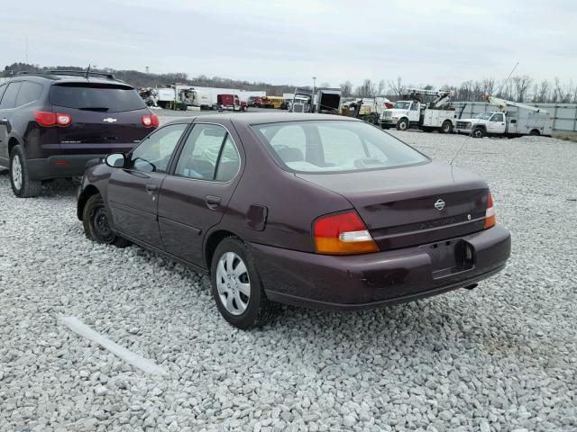 1N4DL01D9WC227887 - 1998 NISSAN ALTIMA XE MAROON photo 3