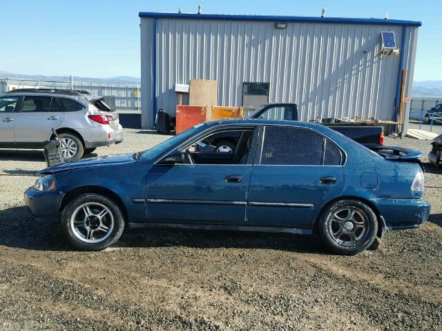 2HGEJ6579WH618662 - 1998 HONDA CIVIC LX BLUE photo 9