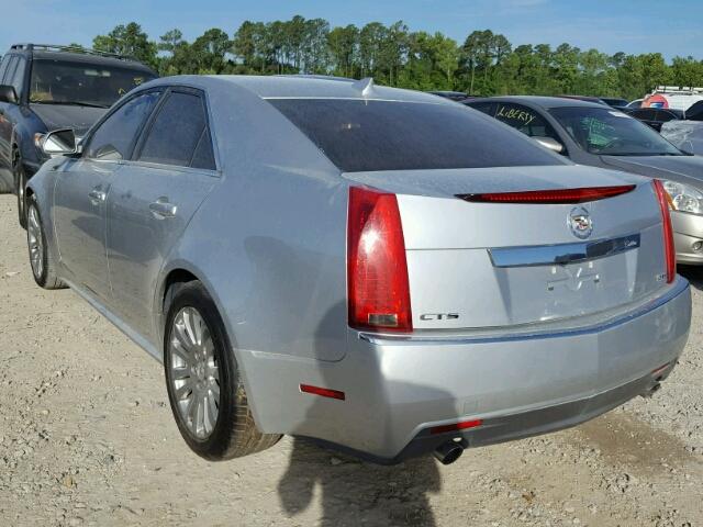 1G6DJ5E3XD0100436 - 2013 CADILLAC CTS PERFOR Srebrny zdjęcie 3
