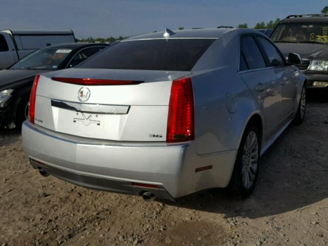 1G6DJ5E3XD0100436 - 2013 CADILLAC CTS PERFOR Srebrny zdjęcie 4