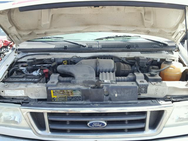 1FBNE31L05HA46068 - 2005 FORD ECONOLINE WHITE photo 7