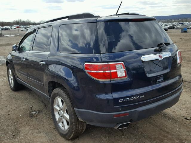 5GZER33798J289339 - 2008 SATURN OUTLOOK XR ლურჯი ფოტო 3