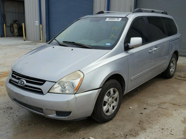 KNDMB233766041776 - 2006 KIA SEDONA EX GRAY photo 2