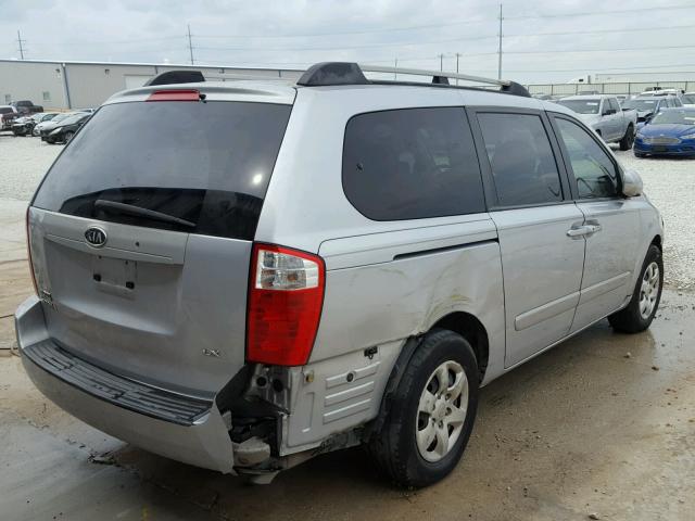 KNDMB233766041776 - 2006 KIA SEDONA EX GRAY photo 4