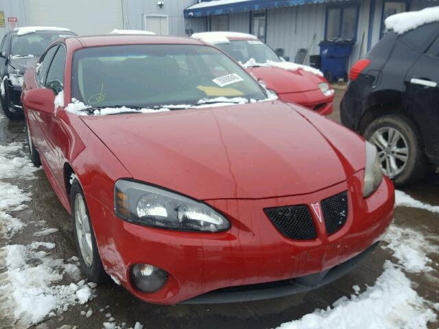 2G2WP552381135457 - 2008 PONTIAC GRAND PRIX RED photo 1