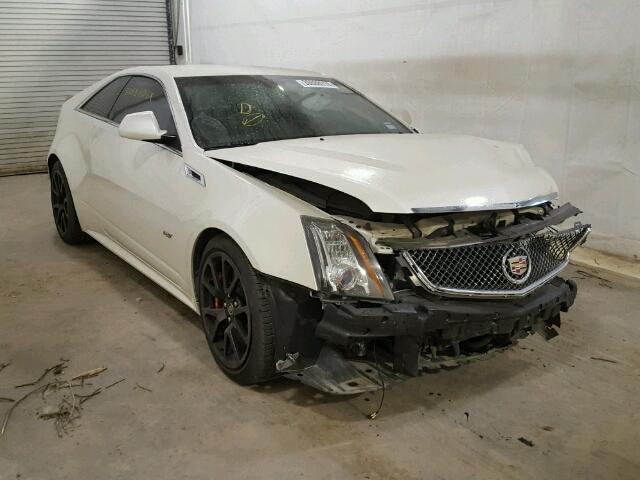 1G6DV1EP5D0158714 - 2013 CADILLAC CTS-V WHITE photo 1