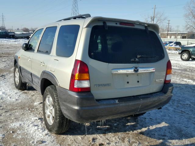 4F2CZ96134KM25987 - 2004 MAZDA TRIBUTE ES 棕色 照片 3