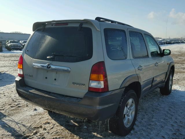 4F2CZ96134KM25987 - 2004 MAZDA TRIBUTE ES TAN photo 4