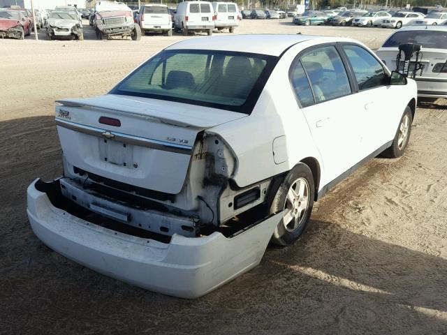 1G1ZT54875F246679 - 2005 CHEVROLET MALIBU LS თეთრი ფოტო 4