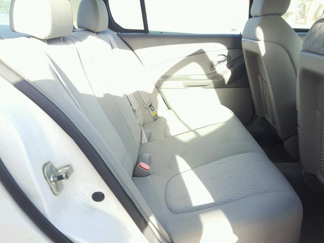 1G1ZT54875F246679 - 2005 CHEVROLET MALIBU LS თეთრი ფოტო 6