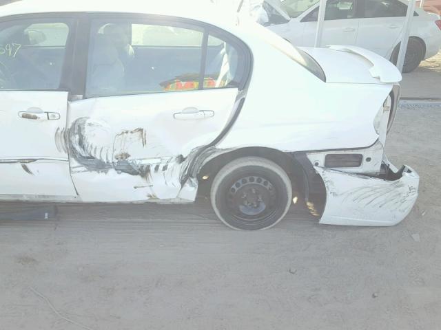 1G1ZT54875F246679 - 2005 CHEVROLET MALIBU LS თეთრი ფოტო 9