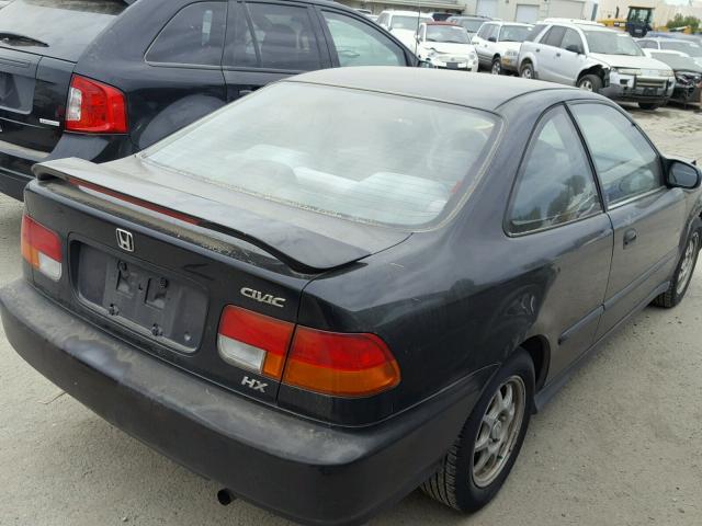 1HGEJ7227WL028302 - 1998 HONDA CIVIC HX BLACK photo 4