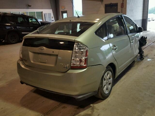 JTDKB20U873266506 - 2007 TOYOTA PRIUS GRAY photo 4