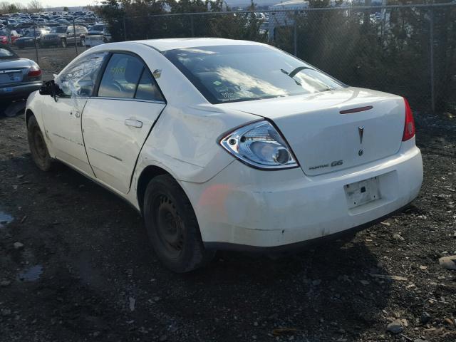 1G2ZF57B684295964 - 2008 PONTIAC G6 VALUE L WHITE photo 3