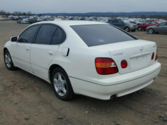 JT8BD68S6Y0111989 - 2000 LEXUS GS 300 WHITE photo 3