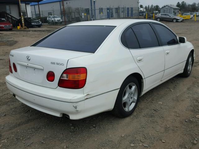 JT8BD68S6Y0111989 - 2000 LEXUS GS 300 WHITE photo 4