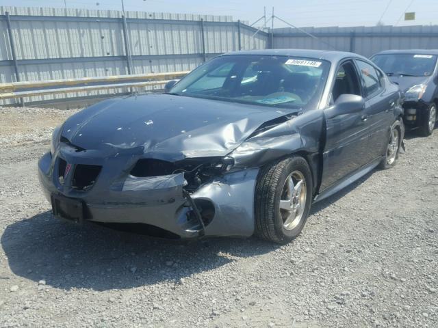 2G2WS522441338306 - 2004 PONTIAC GRAND PRIX GRAY photo 2