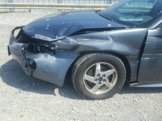 2G2WS522441338306 - 2004 PONTIAC GRAND PRIX GRAY photo 9