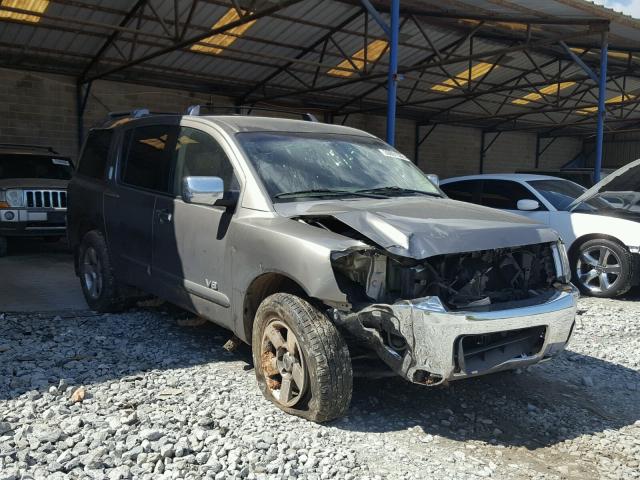 5N1BA08A97N721784 - 2007 NISSAN ARMADA SE SILVER photo 1