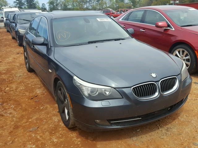 WBANV13548CZ53256 - 2008 BMW 528 XI GRAY photo 1