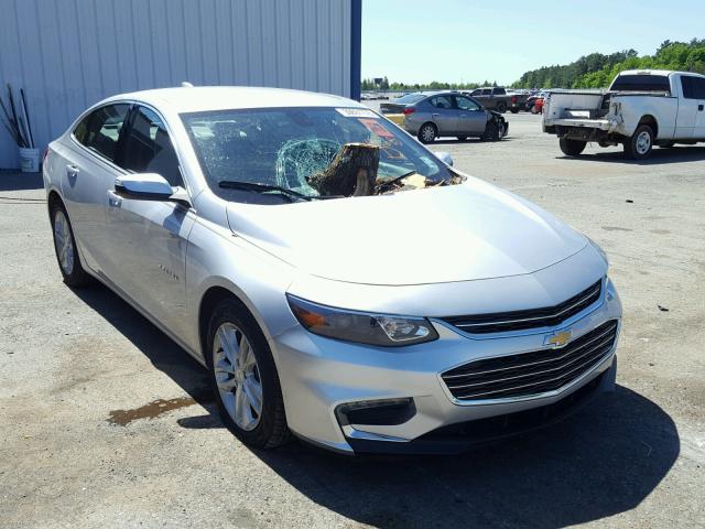 1G1ZE5ST9GF185680 - 2016 CHEVROLET MALIBU LT SILVER photo 1