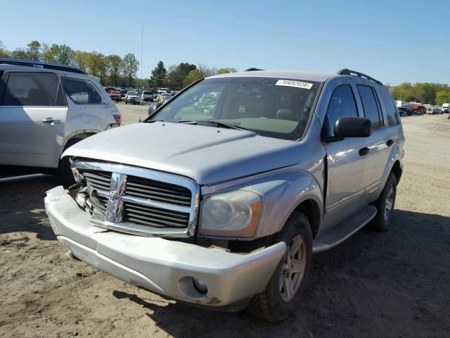 1D4HD58D54F175989 - 2004 DODGE DURANGO LI SILVER photo 2