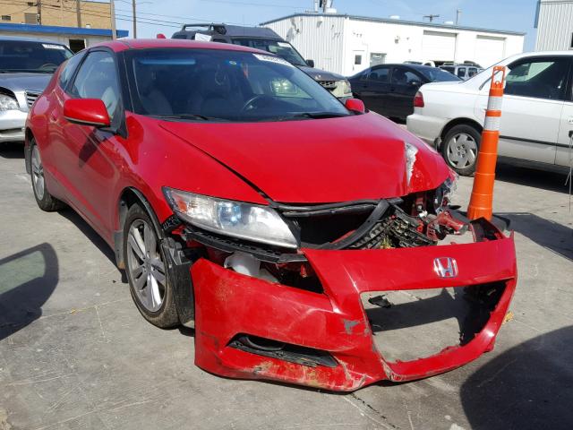 JHMZF1D61BS008771 - 2011 HONDA CR-Z EX RED photo 1