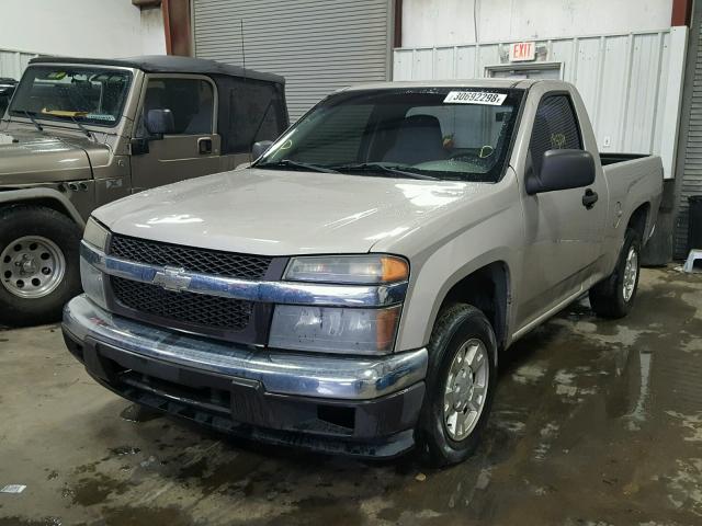 1GCCS148548139612 - 2004 CHEVROLET COLORADO TAN photo 2