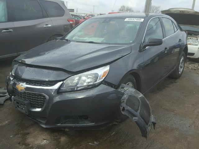 1G11A5SA5GU129724 - 2016 CHEVROLET MALIBU LIM GRAY photo 2