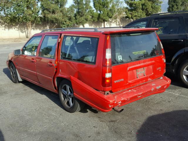 YV1LW5679W2516281 - 1998 VOLVO V70 GLT RED photo 3