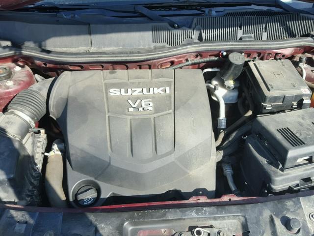 2S3DB117986104486 - 2008 SUZUKI XL7 RED photo 7