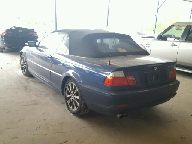 WBABW53415PL49411 - 2005 BMW 330 CI BLUE photo 3