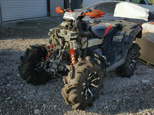 3JBLWAX23HJ000922 - 2017 CAN-AM OUTLANDER BLACK photo 2