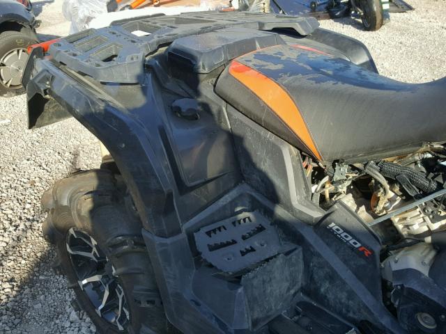 3JBLWAX23HJ000922 - 2017 CAN-AM OUTLANDER BLACK photo 6