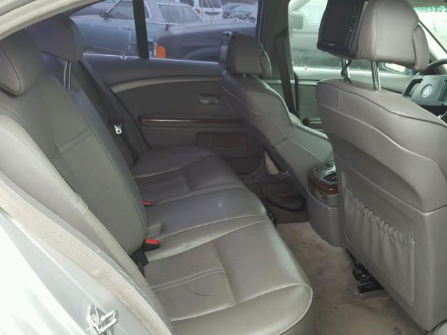 WBAGL63402DP60249 - 2002 BMW 745 I SILVER photo 6