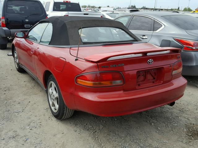 JT5FG02T1X0055236 - 1999 TOYOTA CELICA GT RED photo 3
