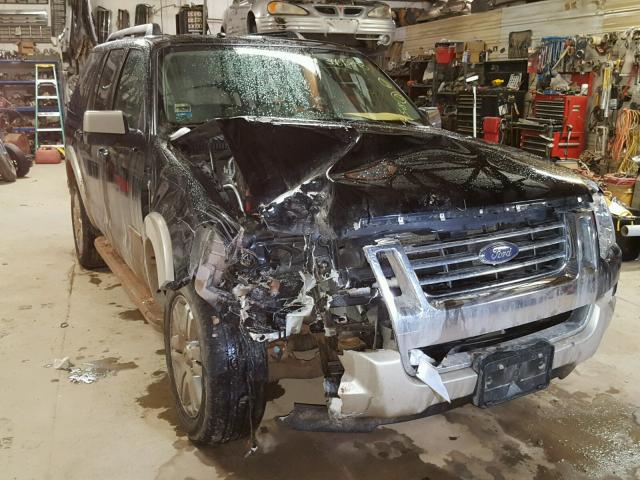 1FMEU74848UA13515 - 2008 FORD EXPLORER E BLACK photo 1