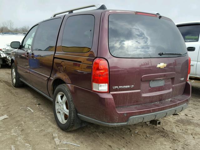 1GNDV33L36D165396 - 2006 CHEVROLET UPLANDER L 勃艮第红 照片 3