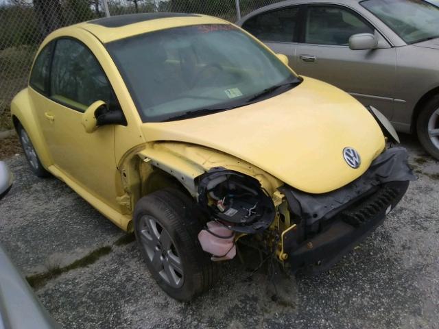 3VWRW31C17M522091 - 2007 VOLKSWAGEN NEW BEETLE YELLOW photo 1