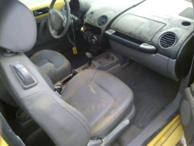 3VWRW31C17M522091 - 2007 VOLKSWAGEN NEW BEETLE 黄色 照片 5