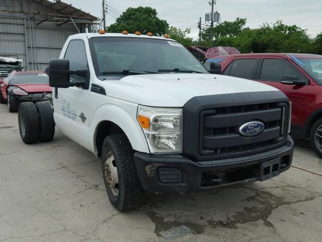 1FDRF3GT2BEA58829 - 2011 FORD F350 SUPER WHITE photo 1