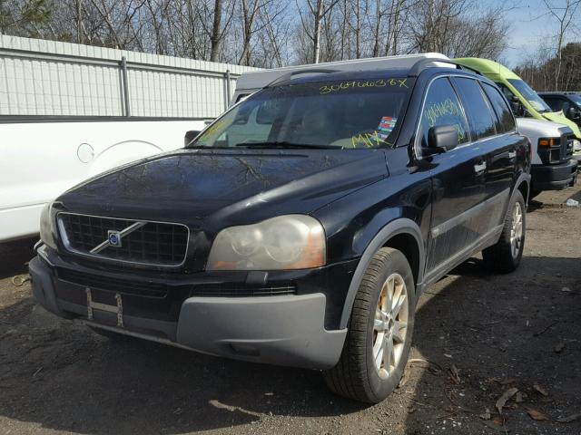 YV1CZ91H441048543 - 2004 VOLVO XC90 T6 BLACK photo 2