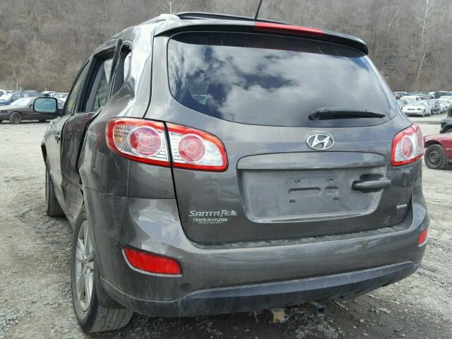 5XYZHDAG5CG168038 - 2012 HYUNDAI SANTA FE S BROWN photo 3