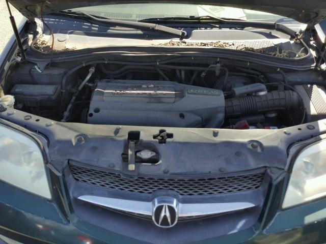 2HNYD18681H514269 - 2001 ACURA MDX TOURIN GREEN photo 7