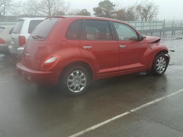 3A8FY58B38T101384 - 2008 CHRYSLER PT CRUISER RED photo 4