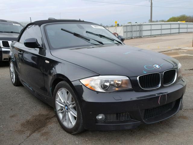 WBAUL7C55CVM83580 - 2012 BMW 128 I BLACK photo 1