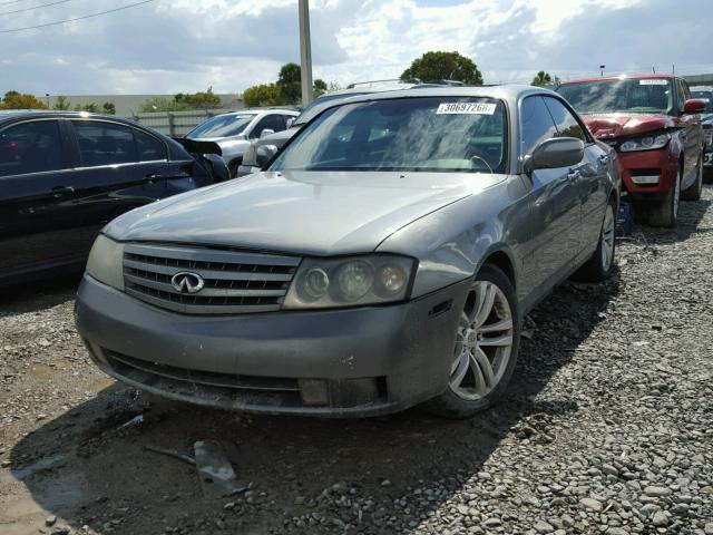 JNKAY41E93M005157 - 2003 INFINITI M45 GRAY photo 2