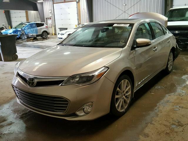 4T1BK1EB5EU106183 - 2014 TOYOTA AVALON BAS BEIGE photo 2