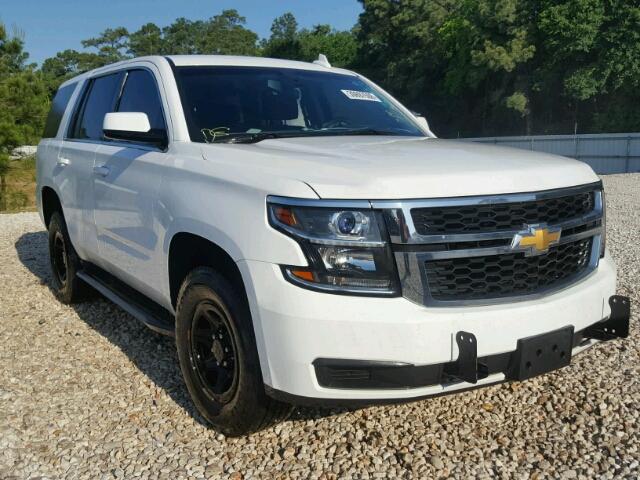 1GNLCDECXGR230480 - 2016 CHEVROLET TAHOE POLI WHITE photo 1