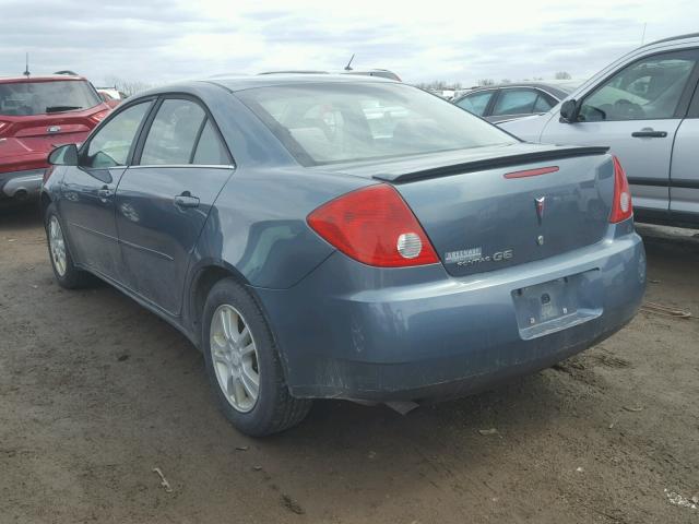 1G2ZF55B964271707 - 2006 PONTIAC G6 SE BLUE photo 3